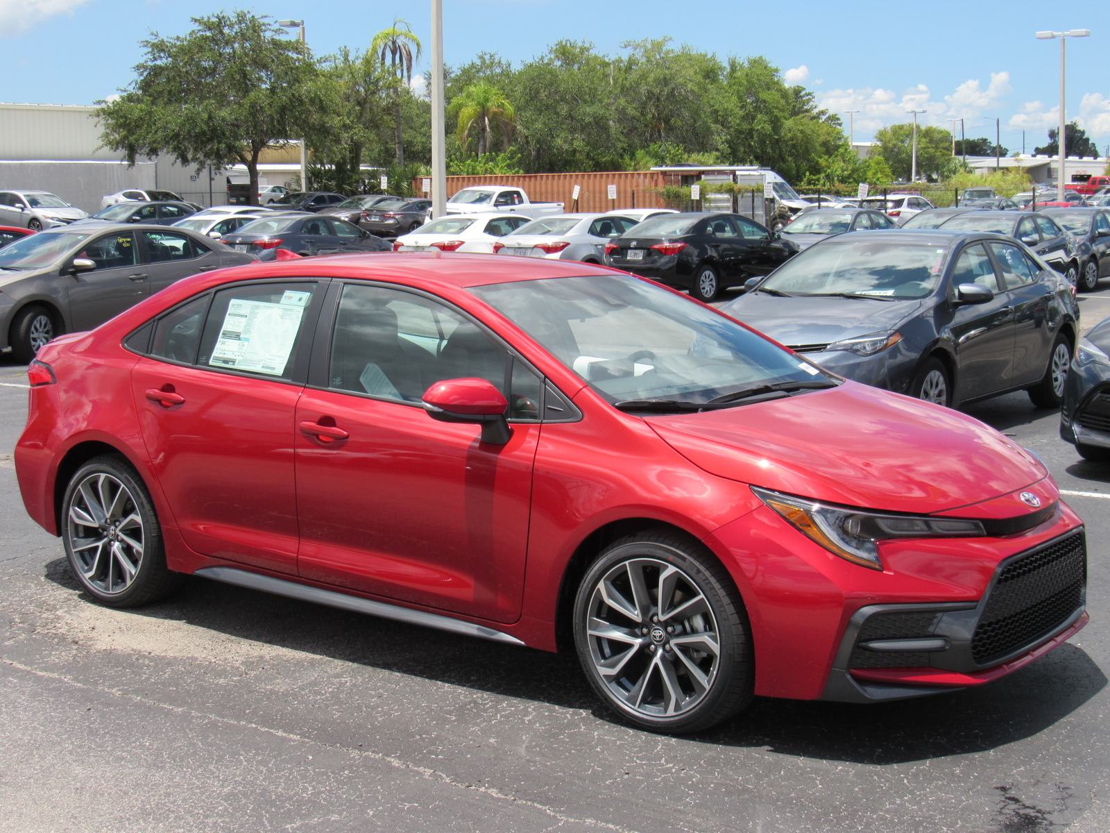 New 2020 Toyota Corolla SE CVT (Natl) 4 Front Wheel Drive